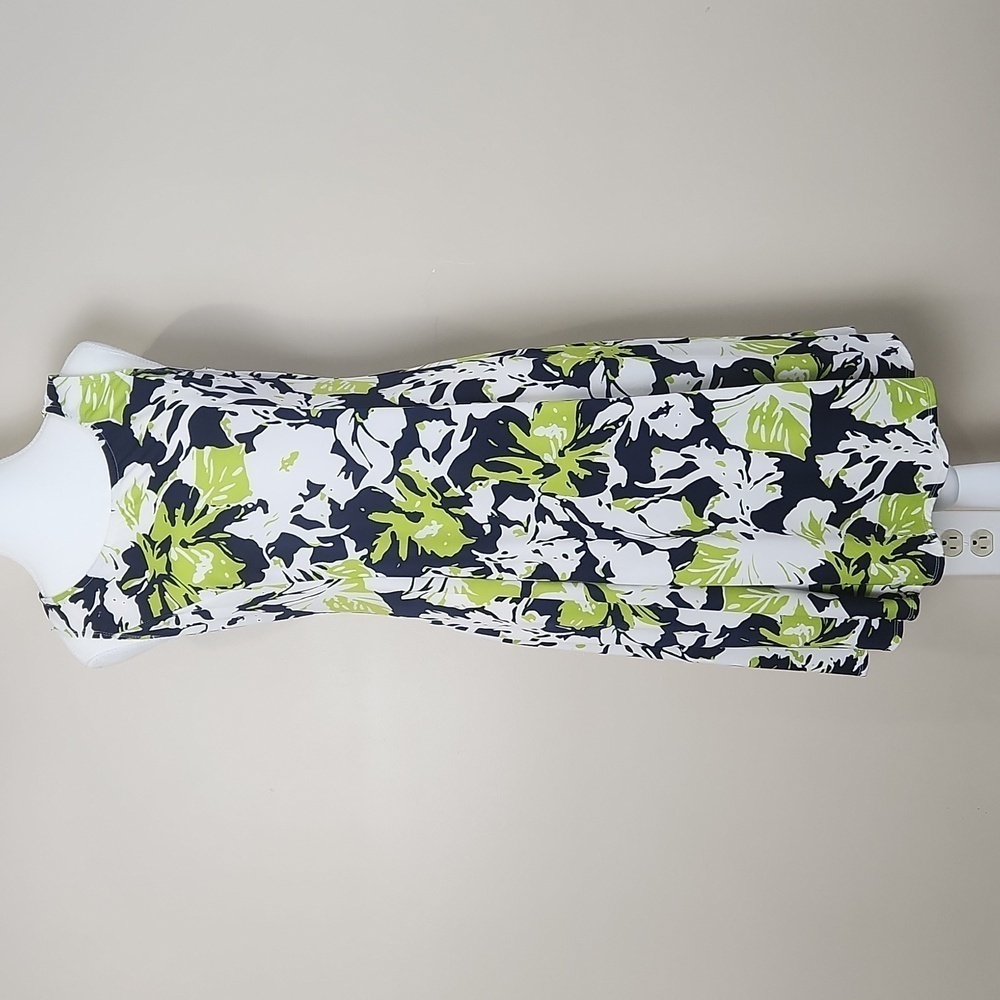 Perceptions New York floral multicolor white, green, blue size Medium